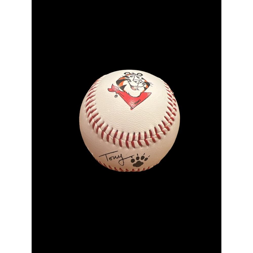 Kellogg’s‎ Frosted Flakes Tony The Tiger League Sized Autographed Baseball